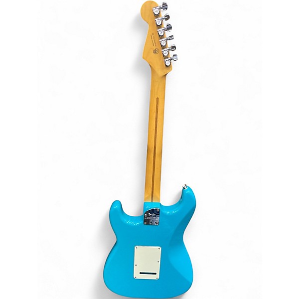 Used Fender American Professional II Stratocaster Miami blue Solid Body Electric Guitar