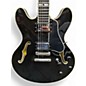 Used Eastman T486 Black Hollow Body Electric Guitar