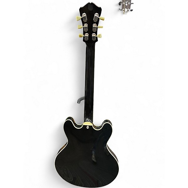Used Eastman T486 Black Hollow Body Electric Guitar