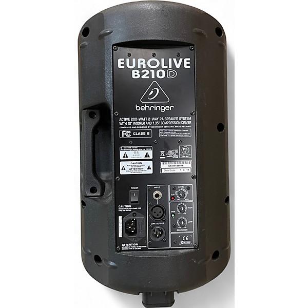 Used Behringer Eurolive b210D Powered Speaker