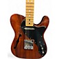 Used Squier thinline tele Natural Hollow Body Electric Guitar