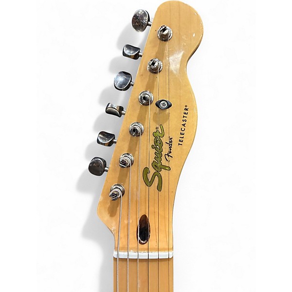Used Squier thinline tele Natural Hollow Body Electric Guitar