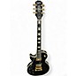 Used Epiphone Les Paul Custom Left Handed BLACK Electric Guitar thumbnail
