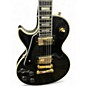 Used Epiphone Les Paul Custom Left Handed BLACK Electric Guitar