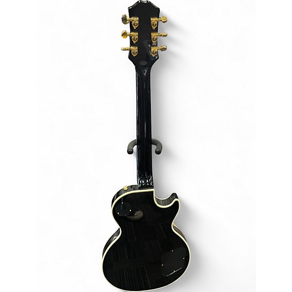 Used Epiphone Les Paul Custom Left Handed BLACK Electric Guitar
