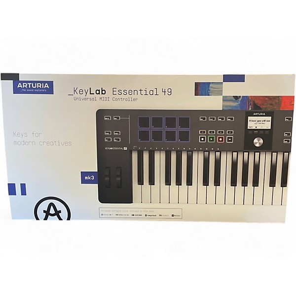 Used Arturia Keylab Essential 49 MIDI Controller