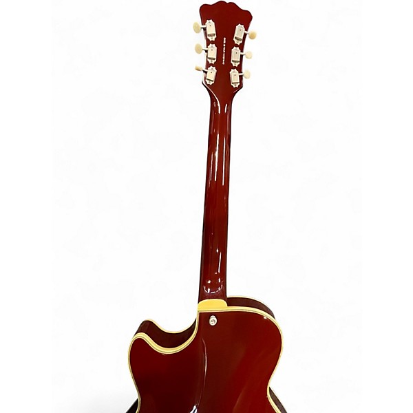 Used D'Angelico EX-SS Tour Wine Red Hollow Body Electric Guitar