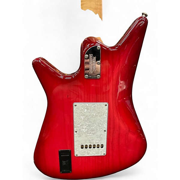 Used 2020s Ernie Ball Music Man Albert Lee Signature Pinkburst Solid Body Electric Guitar