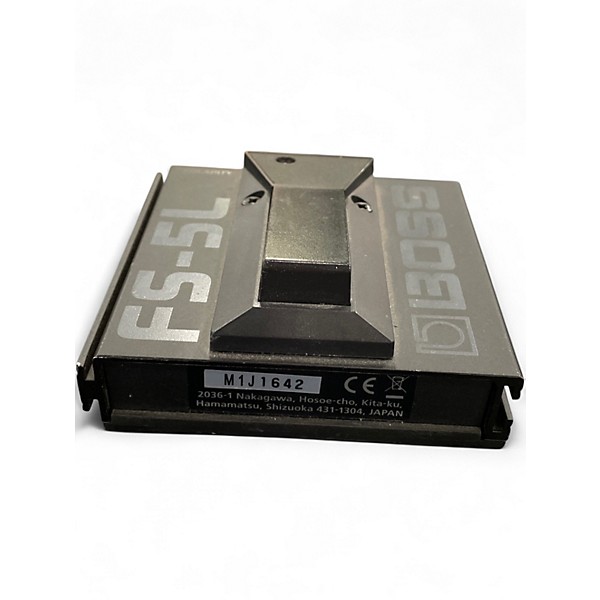 Used BOSS FS5L Latching Footswitch Sustain Pedal