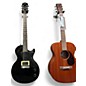 Used Epiphone Les Paul Junior Black Solid Body Electric Guitar thumbnail