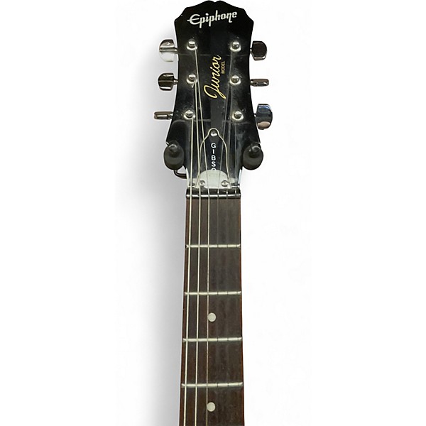 Used Epiphone Les Paul Junior Black Solid Body Electric Guitar