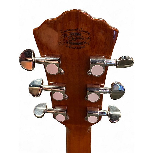 Used Washburn ad5k-a-u Natural Acoustic Guitar