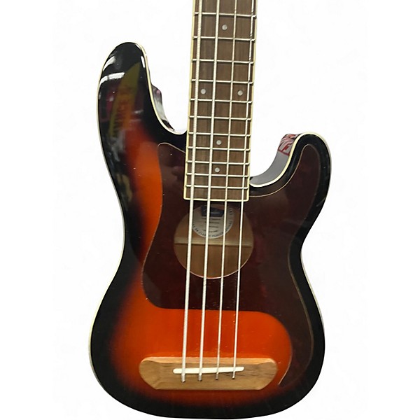 Used Fender FULLERTON PRECISION BASS UKE 3 Color Sunburst Acoustic Bass Guitar