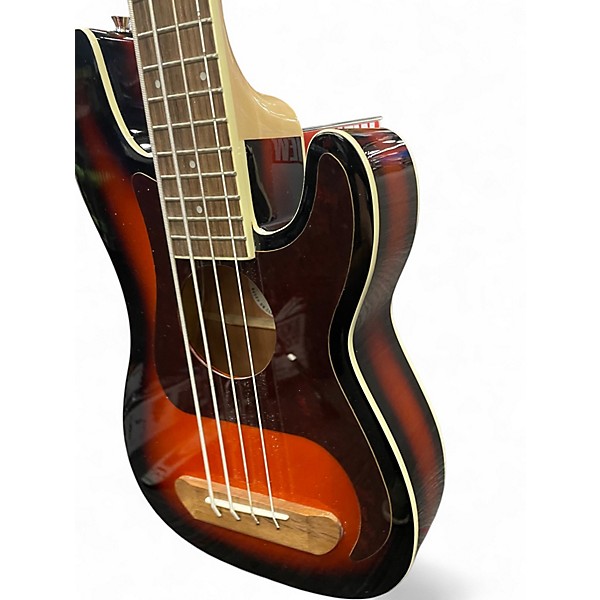Used Fender FULLERTON PRECISION BASS UKE 3 Color Sunburst Acoustic Bass Guitar