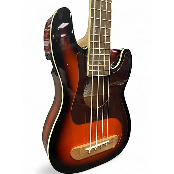 Used Fender FULLERTON PRECISION BASS UKE 3 Color Sunburst Acoustic Bass Guitar