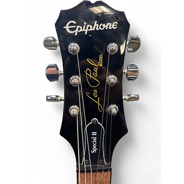 Used Epiphone Special II Tobacco Sunburst Solid Body Electric Guitar