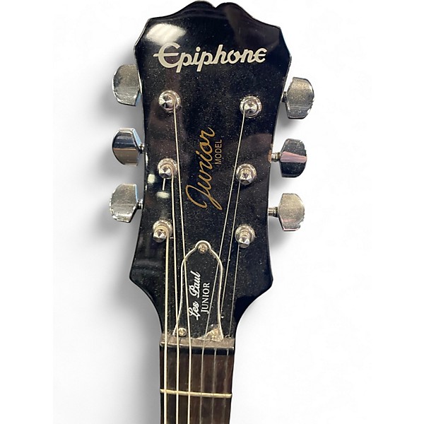 Used Epiphone Les Paul Junior 2 Color Sunburst Solid Body Electric Guitar