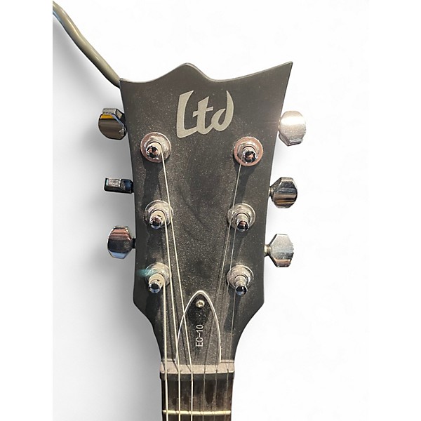 Used ESP LTD EC10 Black Solid Body Electric Guitar