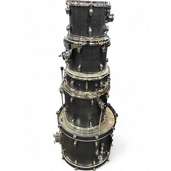 Used SPL 5 Piece VELOCITY Midnight Blue Drum Kit