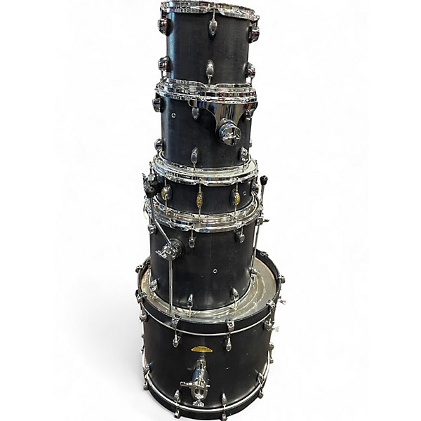 Used SPL 5 Piece VELOCITY Midnight Blue Drum Kit