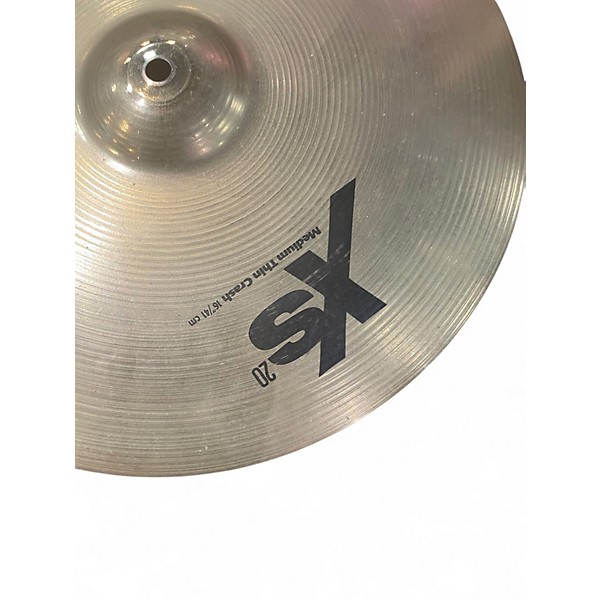 Used SABIAN 16in XS20 Medium Ride Cymbal