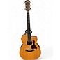 Used Taylor 214 DLX Natural Acoustic Guitar thumbnail