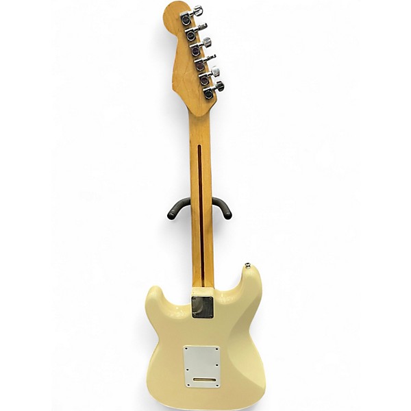 Used Fender Player Stratocaster Olympic White Solid Body Electric Guitar