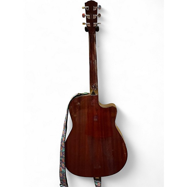 Used Fender CC60SCE Natural Acoustic Electric Guitar
