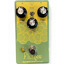 Used EarthQuaker Devices Plumes Small Signal Shredder Overdrive Effect Pedal