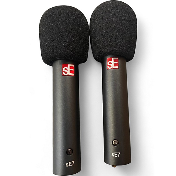 Used sE Electronics SE7 Pair Condenser Microphone