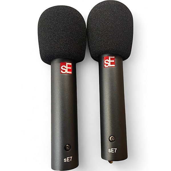 Used sE Electronics SE7 Pair Condenser Microphone