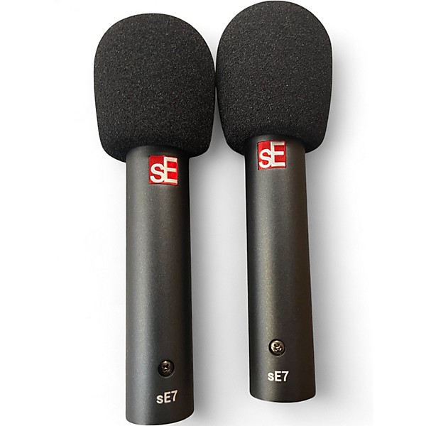 Used sE Electronics SE7 Pair Condenser Microphone