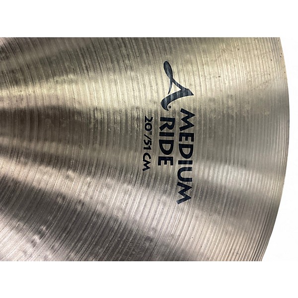 Used Zildjian 20in A Series Medium Ride Cymbal