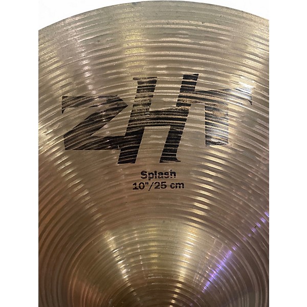 Used Zildjian 10in ZHT Splash Cymbal