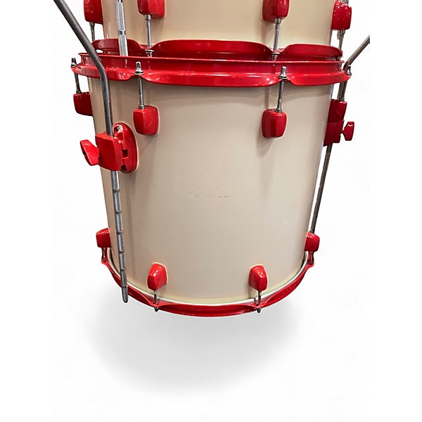 Used ddrum 4 Piece DIABLO WHITE Drum Kit