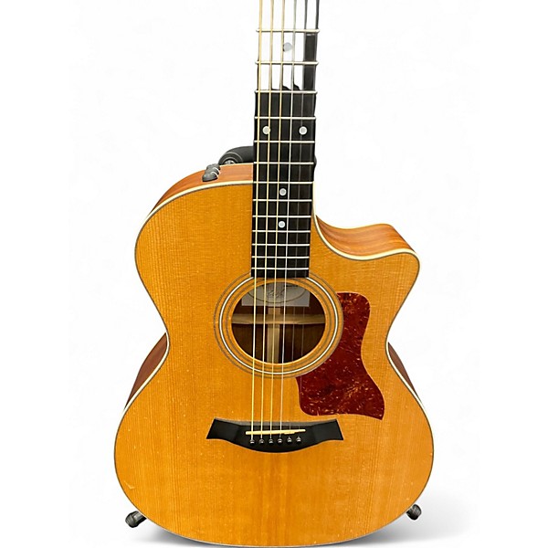 Used Taylor 414CE Natural Acoustic Electric Guitar
