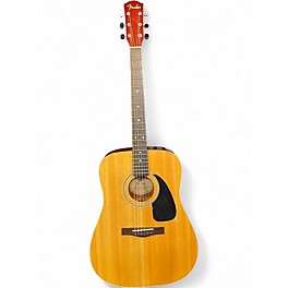 Used Fender DG8 Natural Acoustic Guitar