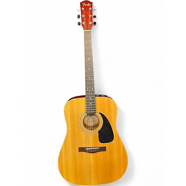 Used Fender DG8 Natural Acoustic Guitar