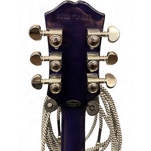 Used Epiphone STANDARD 1960S FIGURED BLUEBERRY BURST Solid Body Electric Guitar