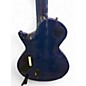 Used ESP LTD EC100QM Blue Burst Solid Body Electric Guitar