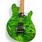 Used EVH STANDARD WOLFGANG QM Green Solid Body Electric Guitar