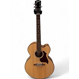 Used 2021 Gibson J185EC MODERN WALNUT Antique Natural Acoustic Electric Guitar