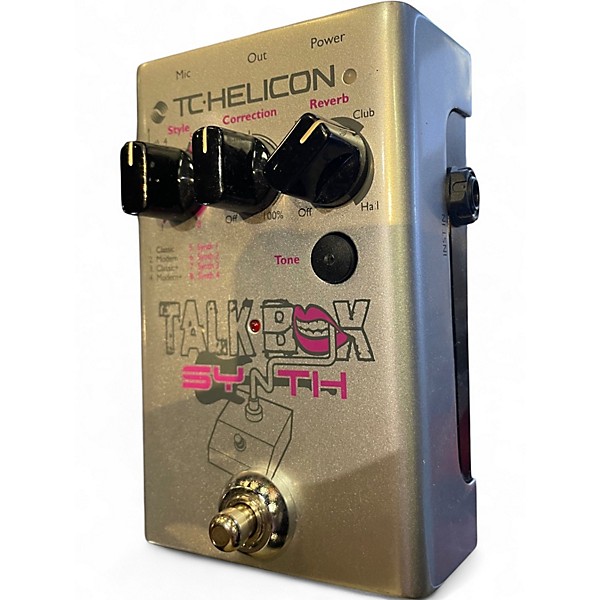 Used TC Helicon talk box synth Effect Pedal