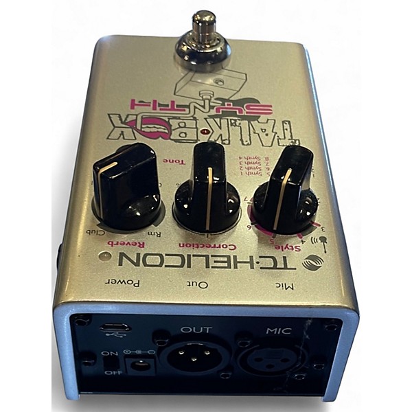 Used TC Helicon talk box synth Effect Pedal