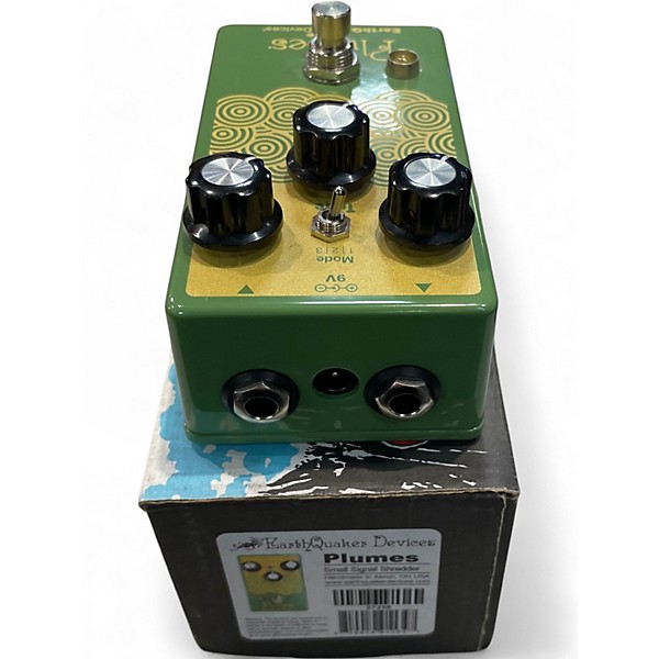 Used EarthQuaker Devices Plumes Small Signal Shredder Overdrive Effect Pedal