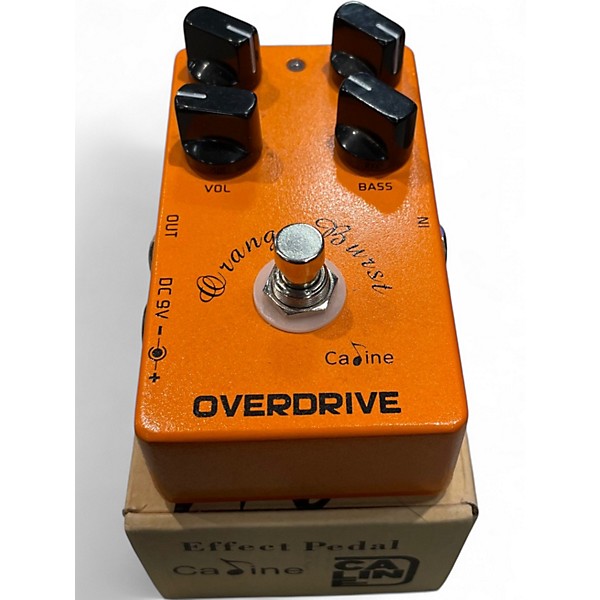 Used Caline ORANGE BURST Effect Pedal