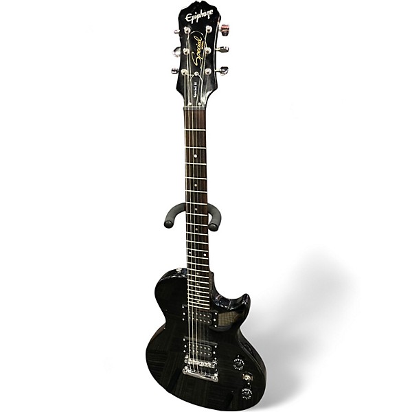 Used Epiphone Special II Black Solid Body Electric Guitar