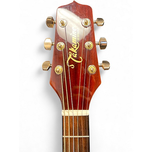 Used Takamine EG523SC Natural Acoustic Electric Guitar