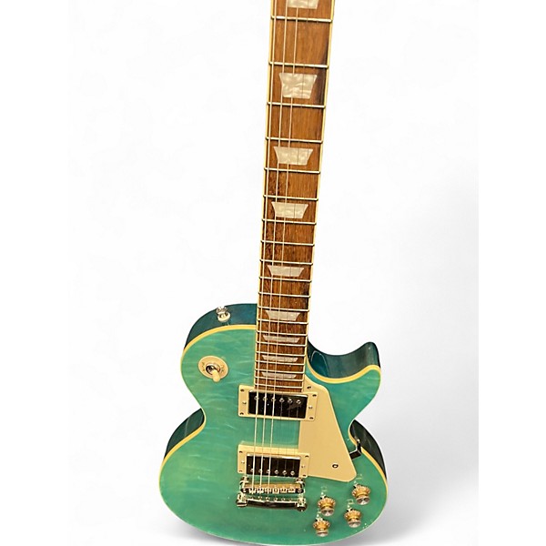 Used Epiphone Les Paul Standard 60's Trans Blue Solid Body Electric Guitar