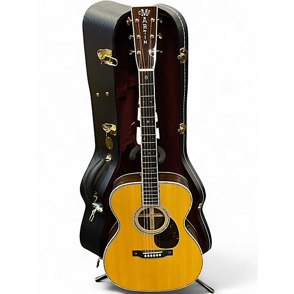 Used Martin OM42 Natural Acoustic Guitar